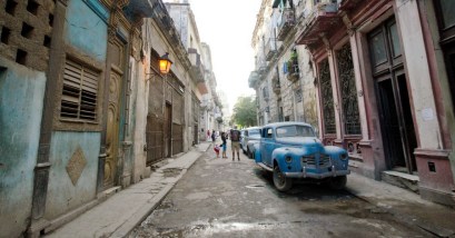 small street in Havanie